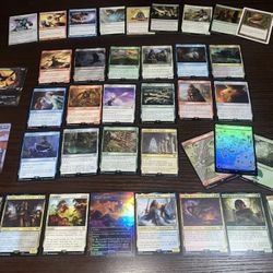 MTG Lord of the Rings LOTR Rare/Legendary/Foil Magic  the gathering card lot 