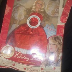 Holiday Taylor Swift Doll