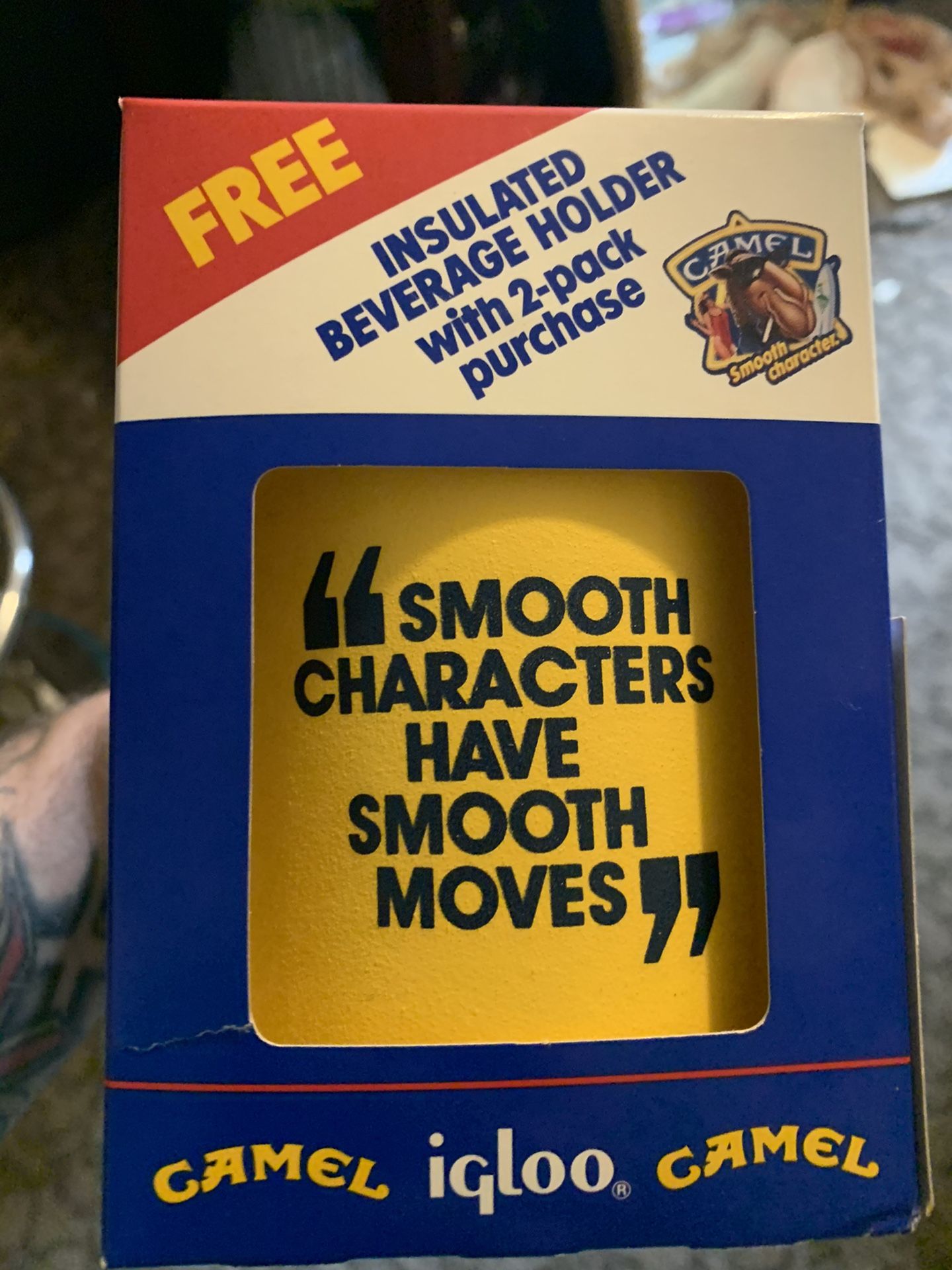Vintage camel koozies