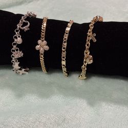 Gold Plated Bracelets - $7/Each