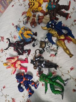 "Evil Space Aliens" from the Mighty Morphin Power Rangers franchise, produced by Bandai.