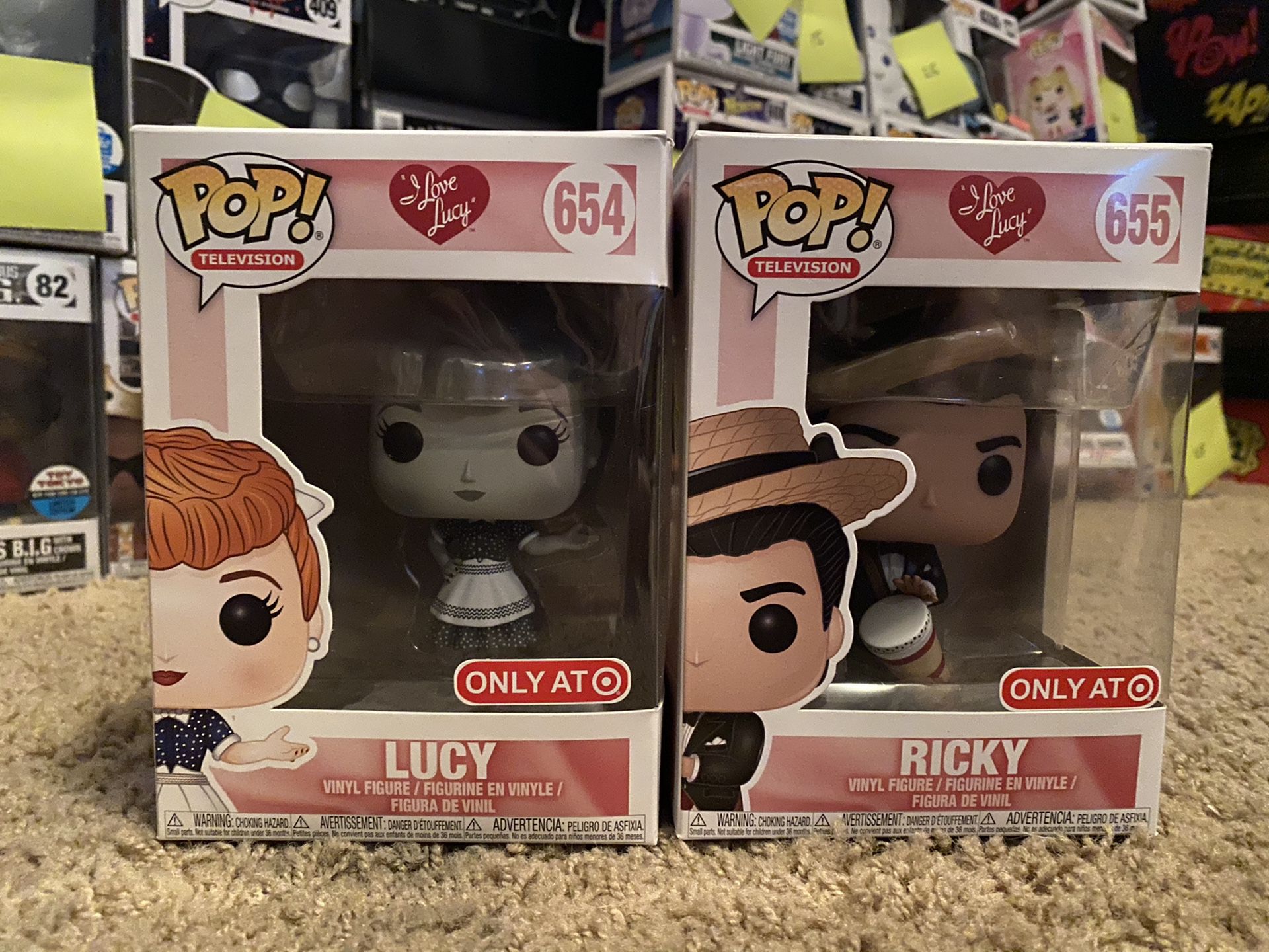 FUNKO POP EXCLUSIVE LUCY & RICKY TARGET LIMITED
