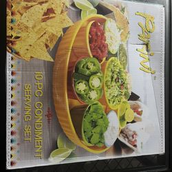 NEW 10-piece Melamine serving Set