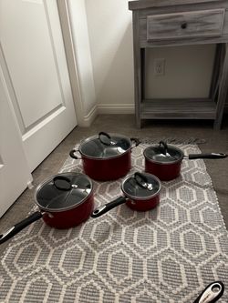 Cuisinart Red Cookware Set – Pots & Pans