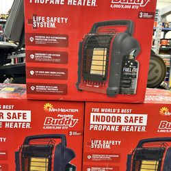 Mr. Heater Portable Buddy Radiant Heater 4 to 9K BTU