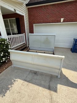 King Sleigh Bedframe