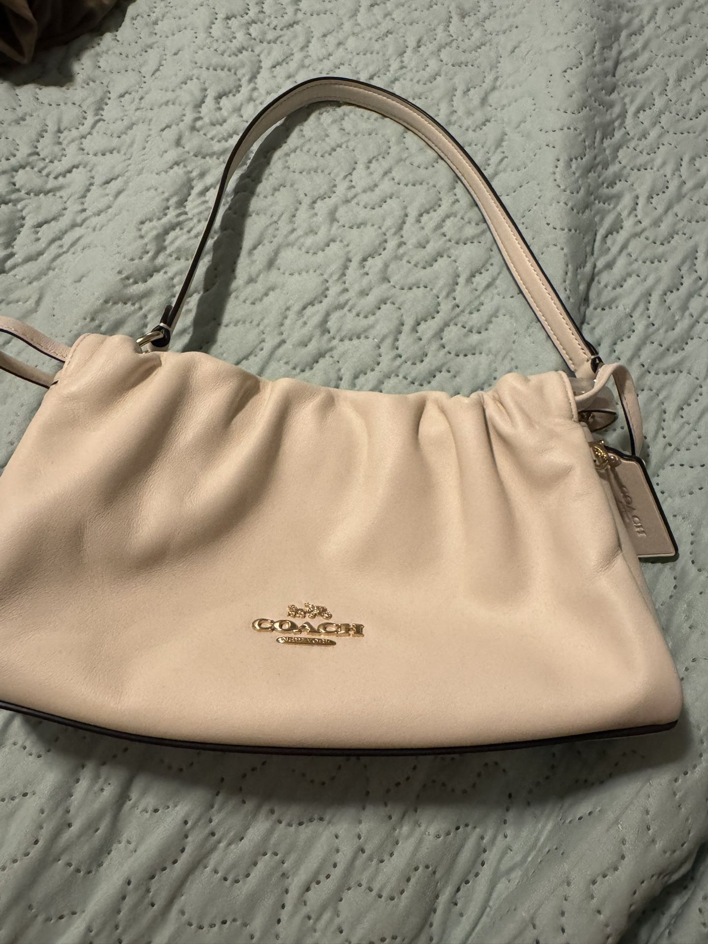 White Faye Coach Bag