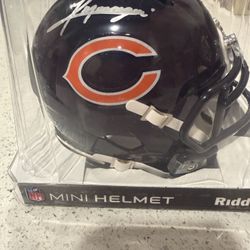 AUTHENTIC Signed KYLE MONANGAI Mini Helmet