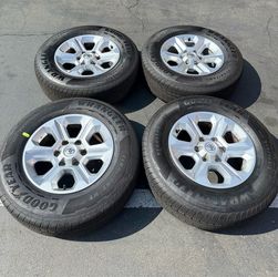 17” Toyota 4Runner Wheels & Tires Goodyear 245/70R17 680 Tread Rated Toyota Tacoma Rims Takeoffs w/ TPMS