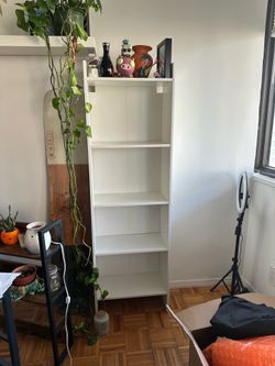 White Bookshelf