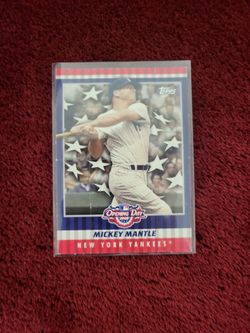 Mickey Mantle Opening Day Card