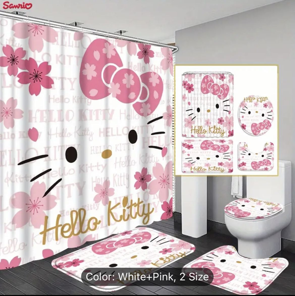 SANRIO Bathroom Set