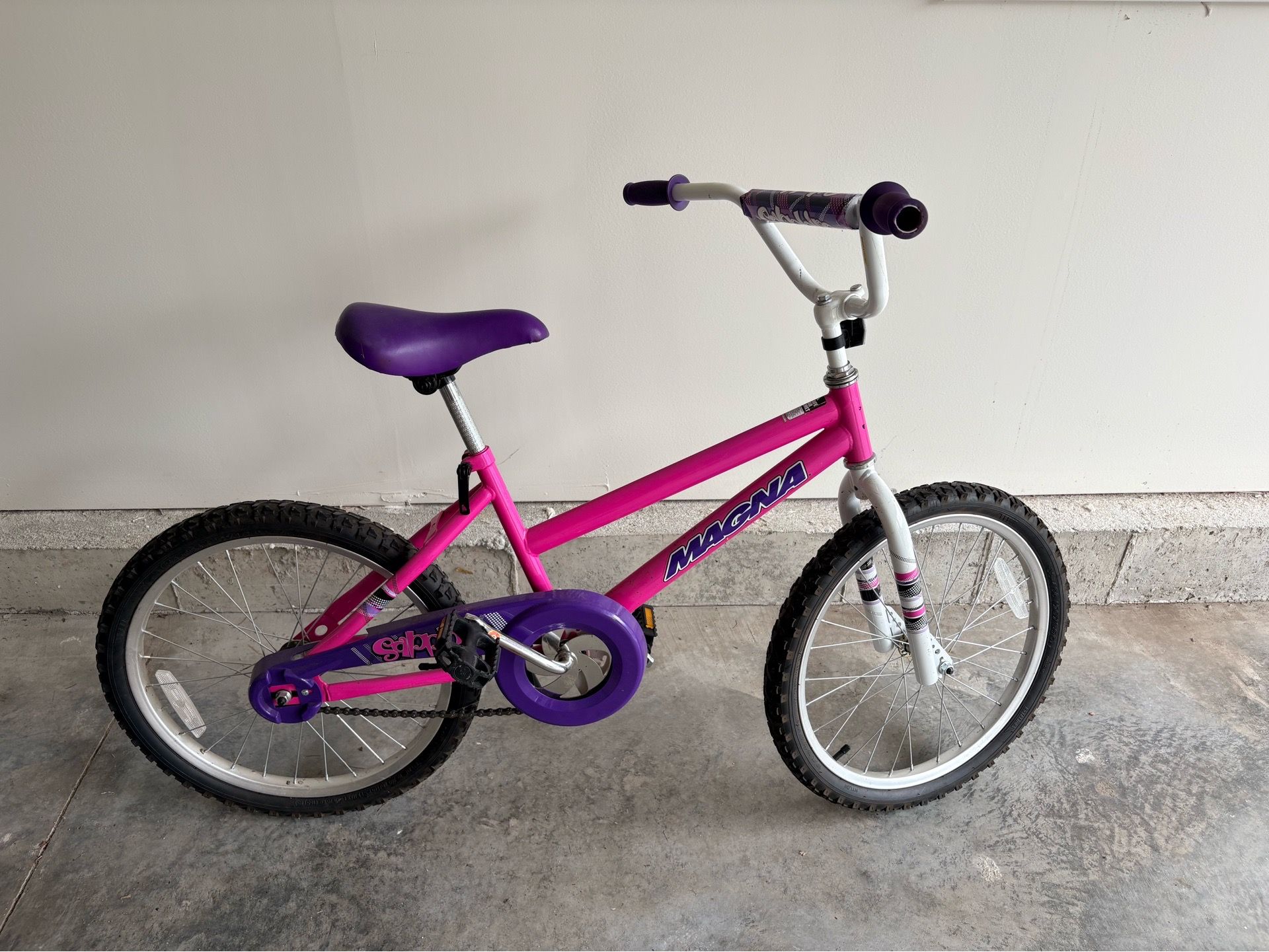 Pink and Purple Girl’s Bike (Ages 7-14)