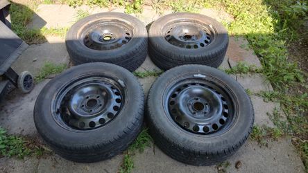 215/55r16 tires on steelies