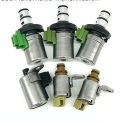 SecosAutoparts 4F27E Transmission Solenoid Kit Fit for Mazda 2 3 5 6 CX-7 MPV 2002-2012 Replace# 48420K-R FN4A-EL 