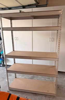 Industrial Shelvings Boltless 4 shelves each rack size 70 width 30 depth 96 inches height 100% good