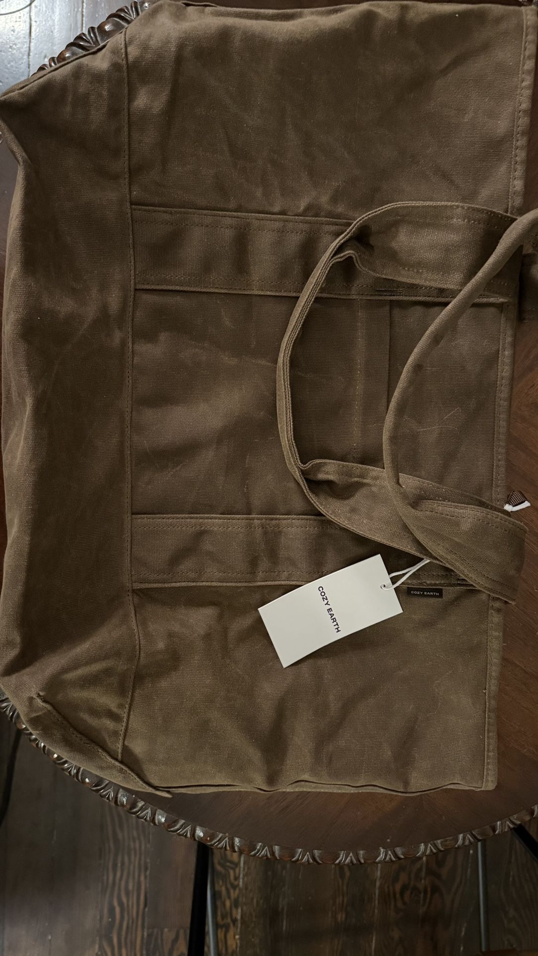 Waxed Canvas Tote