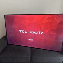 65” TCL Roku TV