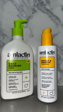 Brand NEW!!! 🆕 Amlactin Face & Body Care Products - Bright & Smooth / Daily Nourish(((PENDING PICK UP TODAY)))