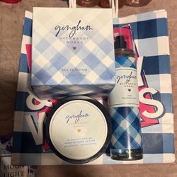 Gingham Perfume Set 