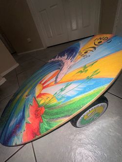 Indo Board Balance Trainer with Roller – Surf Design