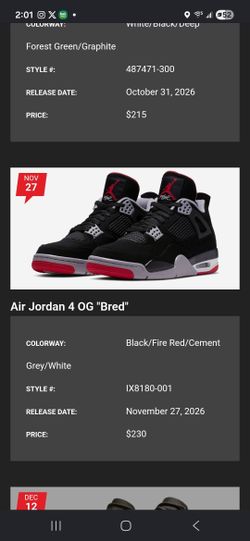 Jordan 4s Why Wait Until November 8.5
