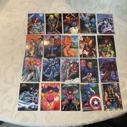 1994 Flair Marvel Universe 20 Cards