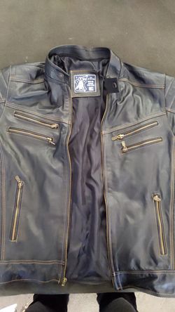 Leather jacket from Mexico new