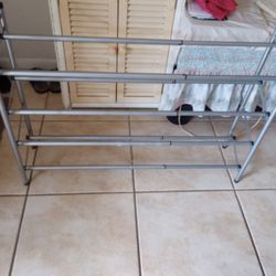 Aluminum Shoe Rack 