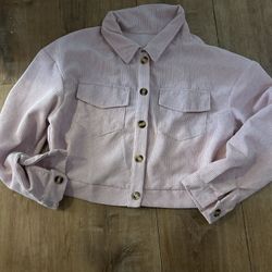 Pink Jacket Size Large 
