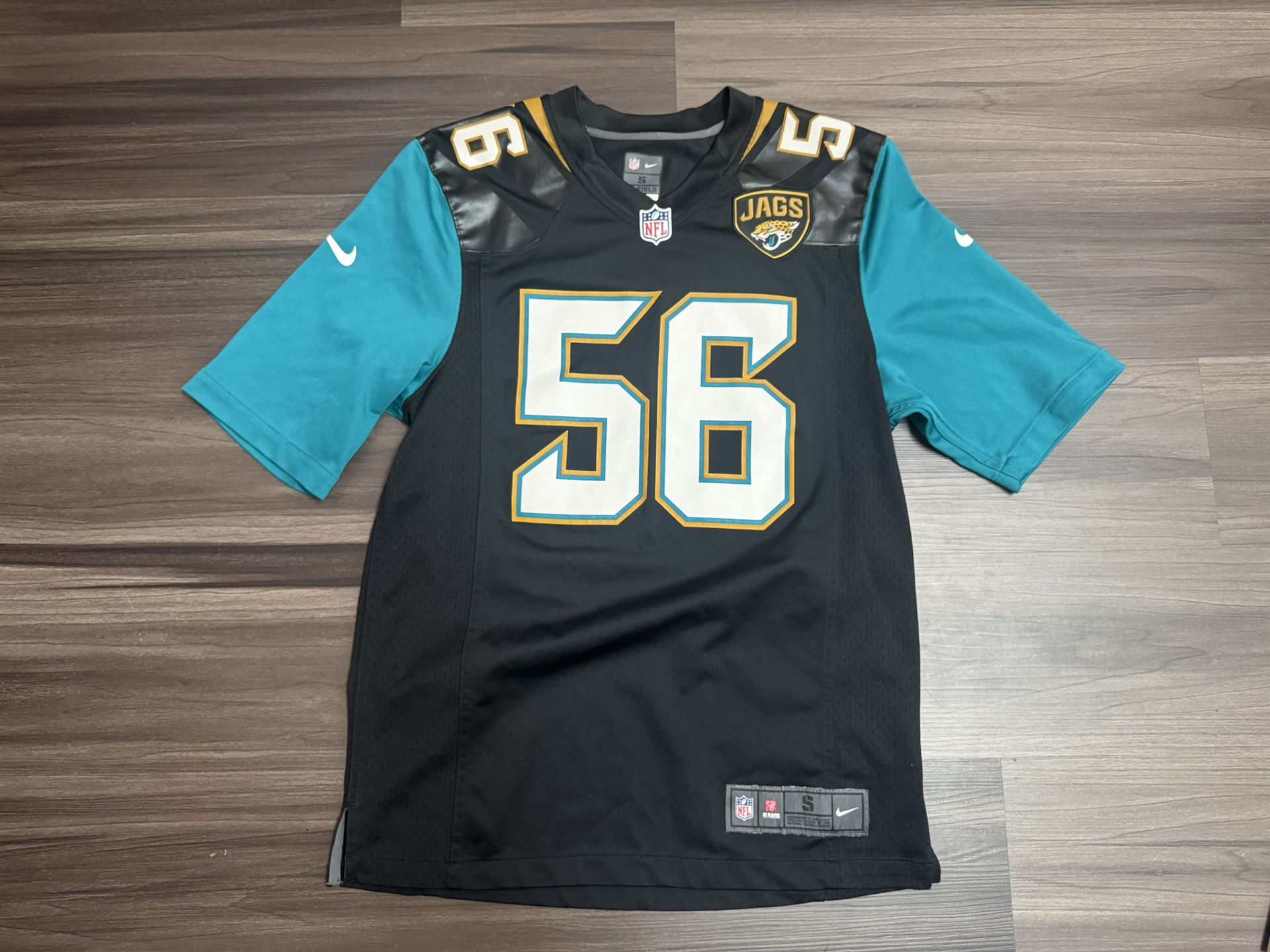 Nike Dante Fowler Jr #56 Jacksonville Jaguars NFL Black Game Jersey Men’s Small