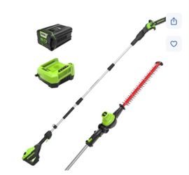 HEDGE TRIMMER AND POLE SAW