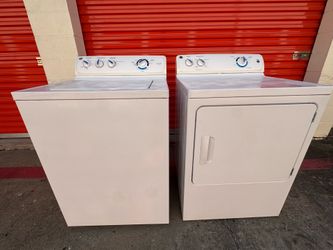 GE Electric Set Washer and Dryer