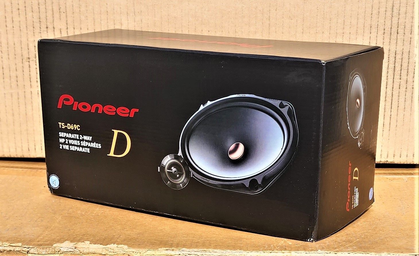 🚨 No Credit Needed 🚨 Pioneer Car Speaker System D-Series 6" x 9" Component Speakers 330 Watts TS-D69C 🚨 Payment Options Available 🚨