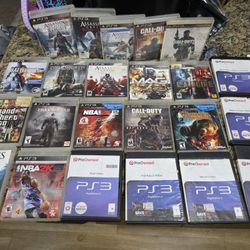 PS 3 Games $5 Each Or All For $80