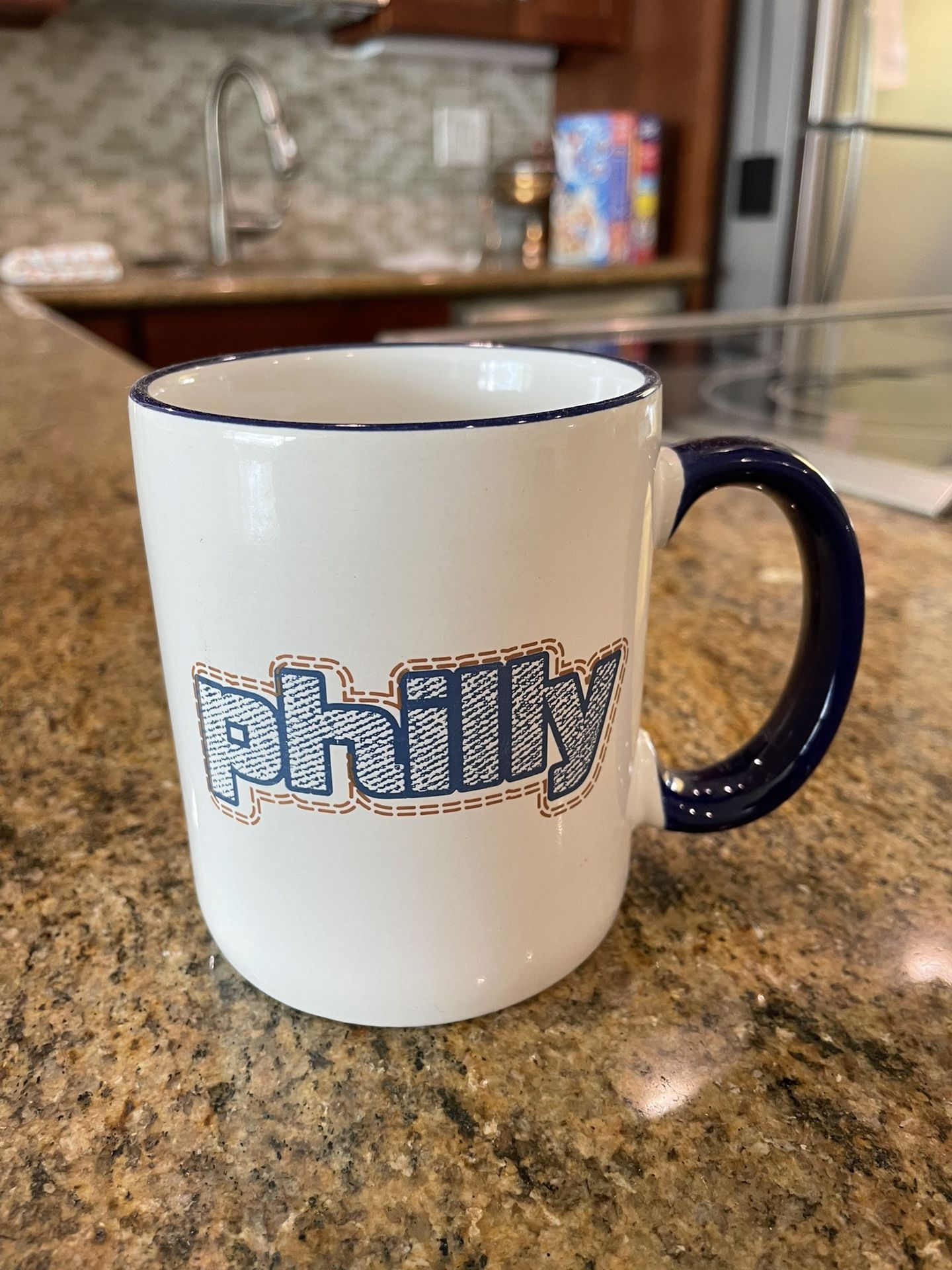 Vintage, Old School Phillies Logo Coffee Mph