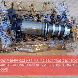2012-2019 BMW S63 N63 M5 M6 550I 750I 6501 ENGINE CAMSHAFT SOLENOID VA [ko4660]