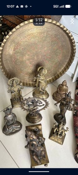 Vintage Collection 8 Pieces With Tray .