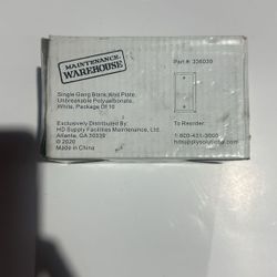 Single Gang Blank Wall Plate - Box With 10