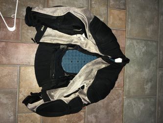 Rocket racing motorcycle jacket with padding