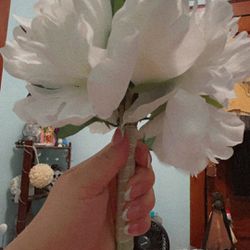 Mini White Wedding Bouquet