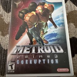 Metroid Prime 3 Corruption Wii, CIB, Firm Price, Cash Only, Pembroke Pines Pickup