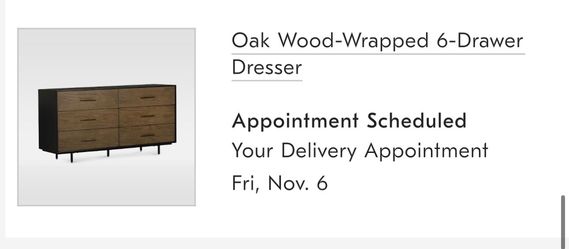 West Elm dresser