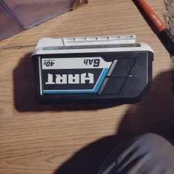 Hart 6 Ah  40 Volt Battery 