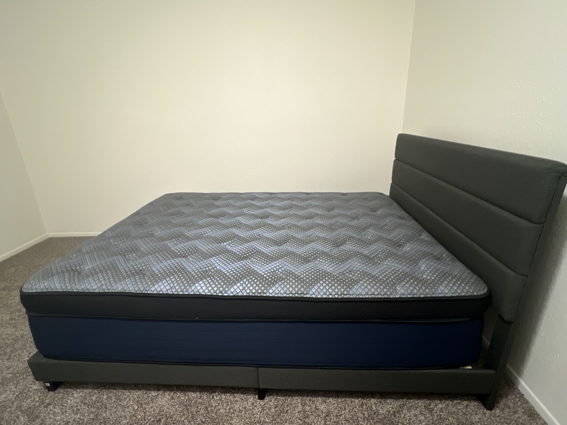 Queen Mattress With The Bed frame