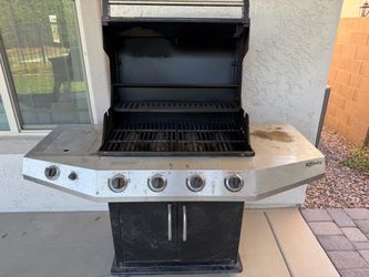 Ducane Affinity 4200 4-Burner Propane Grill + FULL Tank + Cover - Works Great