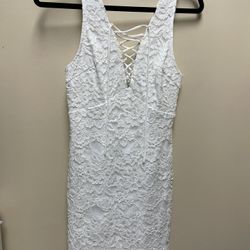 White Lace Dress 