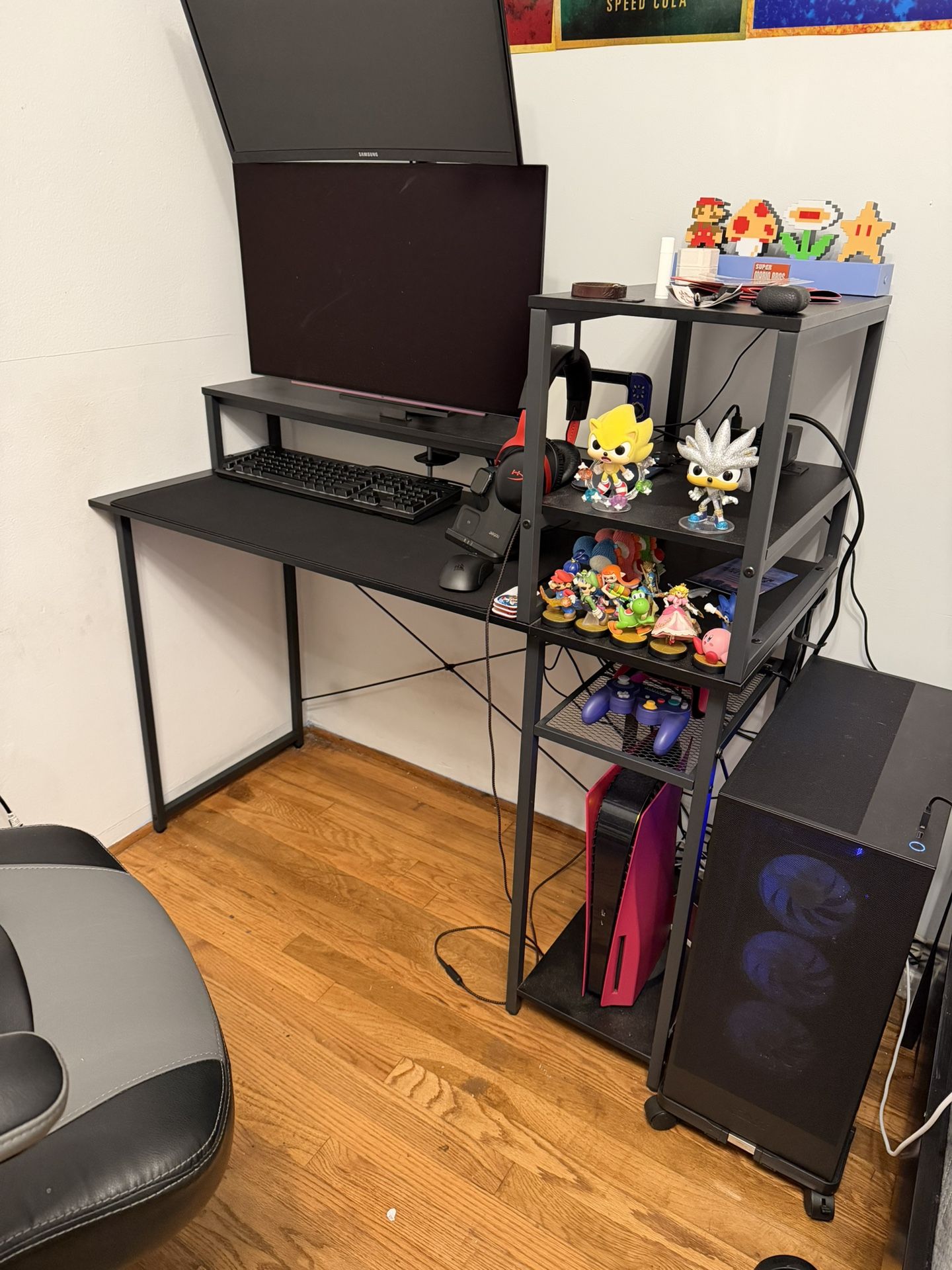 RBG Gaming PC Desk (Like New)