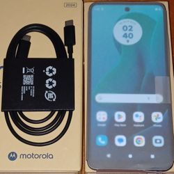 MOTOROLA G 2024 5G 128GB ANDROID NEW IN BOX UNLOCKED FOR T-MOBILE METRO AT&T CRICKET TELCEL MEXICO TIGO CLARO MOVISTAR BELIZE AFRICA LYCA MINT ULTRA