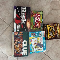 5 Board Games $10